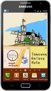 Смартфон Samsung Galaxy Note GT-N7000 Blue - Фокино